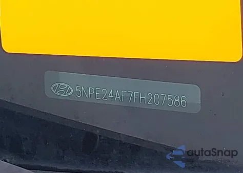 2015 Hyundai Sonata Se from USA, damaged, VIN 5NPE24AF7FH207586